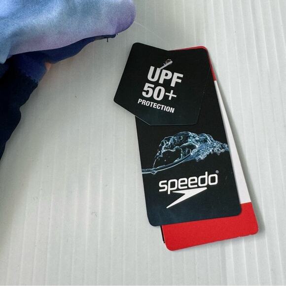 🆕 Speedo porcelain Double-Strap One-Piece Swimsuit NWT size 6 - Picture 2 of 7